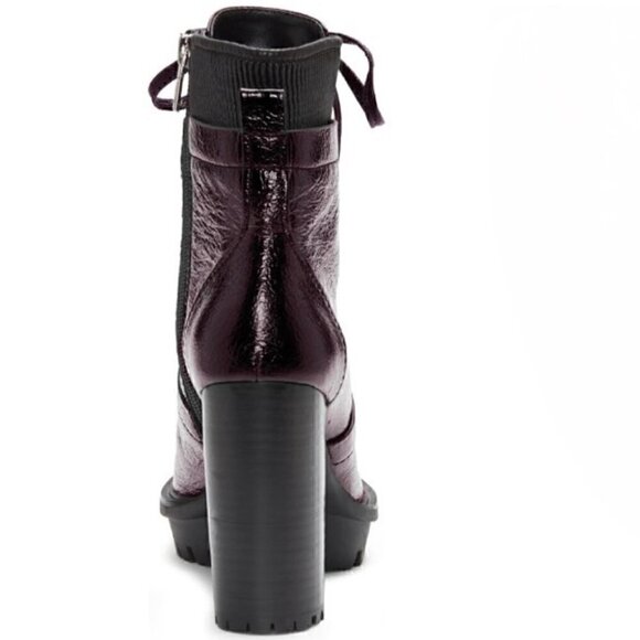 Vince Camuto Ermania Bootie Black deep red leather - Picture 5 of 14